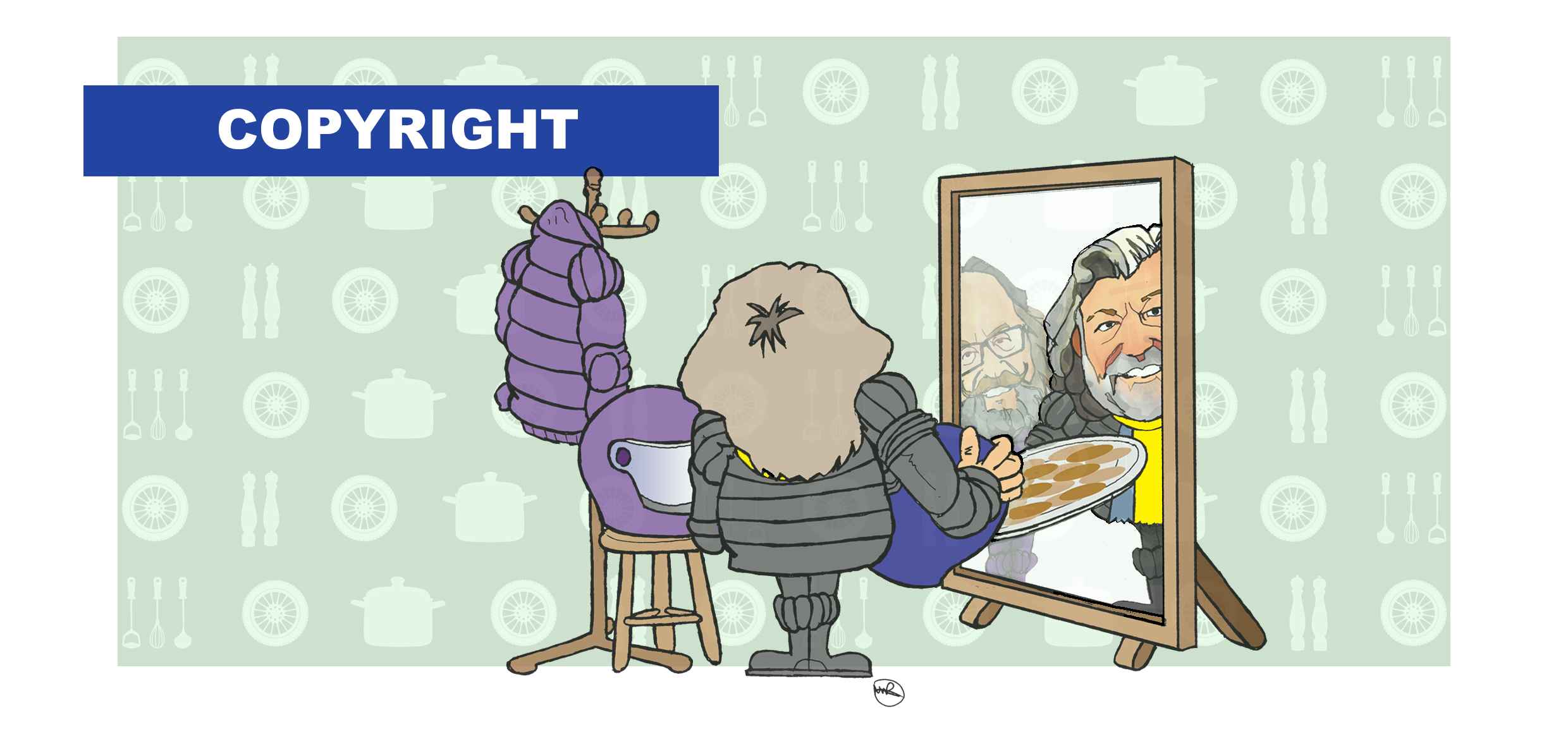 Hairy Bikers - Copyright