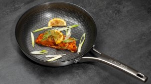 Hairy Bikers HexGuard™ 26cm Sauté Pan with Glass Lid