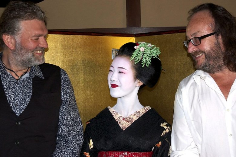 The Bikers meet the geisha of Kyoto