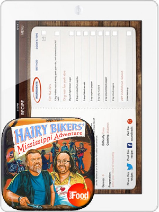 Hairy Bikers: Mississippi Adventure App