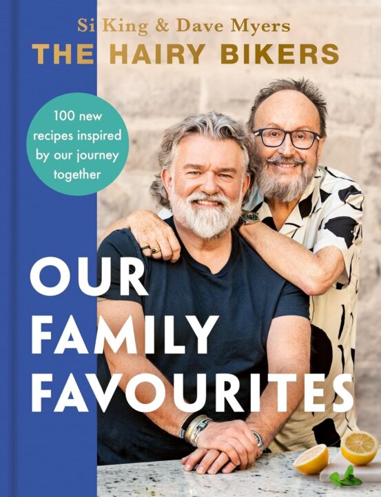 Our Family Favourites book cover with Si King and the late Dave Myers