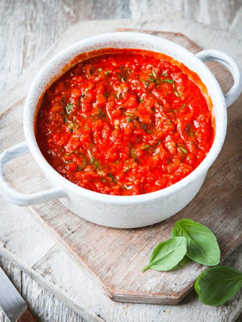 Pressure-Cooker Tomato Sauce