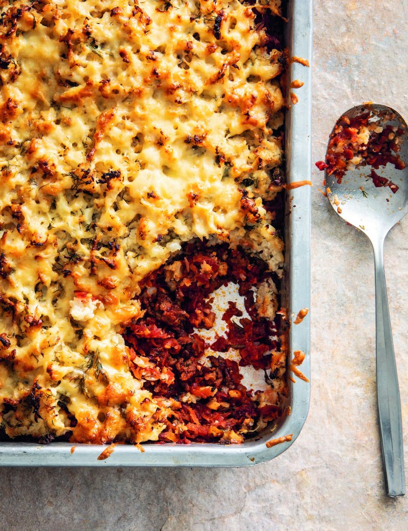 Shepherd's Pie with Cauliflower Mash