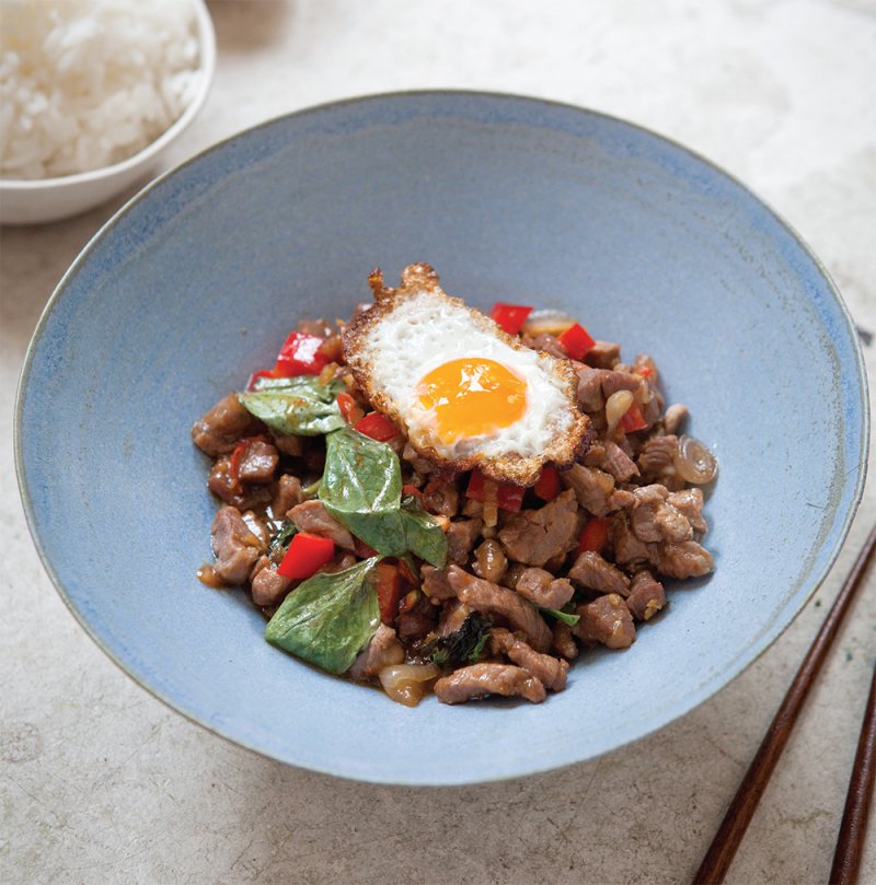 Thai beef stir fry